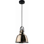 Nowodvorski Lighting Amalfi lampa wisząca 1x40W złoty/czarny 9153
