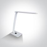 One Light Avaritsa lampa biurkowa 1x15W biała 61068/C