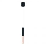 Orlicki Design Slimi Nero S/Rose Gold lampa wisząca 1x3,5W czarny/różowe złoto