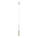 Orlicki Design Slimi Bianco S/Gold lampa wisząca 1x3,5W biała/złota