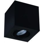 Orlicki Design Lago Nero lampa podsufitowa 1x8W czarna 5903689782166