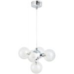 Rabalux Briella lampa wisząca 5x28W biała/chrom 2623