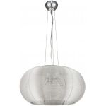 Rabalux Meda lampa wisząca 3x60W srebrna 2884