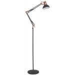 Rabalux Gareth lampa stojąca 1x40W antracyt/czarny mat 4523