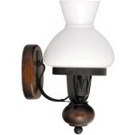 Rabalux Petronel kinkiet 1x60W czarny mat 7077