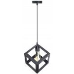 TooLight Denver lampa wisząca 1x60W 180979 czarna OSW-00006
