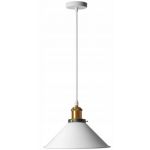 TooLight Porto lampa wisząca 1x60W biała OSW-00205