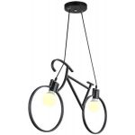 TooLight Rower lampa wisząca 2x60W APP216-2CP czarna OSW-00352