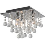 TooLight Glamour lampa podsufitowa APP404-C chrom OSW-00551