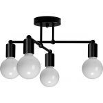 TooLight lampa podsufitowa 4x60W 392200 czarna OSW-07623