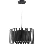 TK Lighting Harmony Black lampa wisząca 1x25W czarna 1654