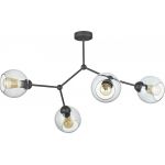 TK Lighting Fairy lampa wisząca 4x60W grafit/czarny 2730