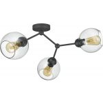 TK Lighting Fairy lampa wisząca 3x60W grafit/czarny 4372