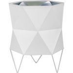 TK Lighting Siro White lampa biurkowa 1x15W biała/srebrna 5168
