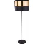 TK Lighting Hilton lampa stojąca 1x25W czarna/złota 5465
