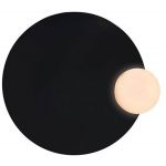 Zambelis Lighting kinkiet 1x25W czarny mat 17104
