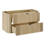 Comad Ovalia Cremona szafka 100x45,8x53 cm podumywalkowa wisząca dąb OVALIA CREMONA 82-100-46-2S