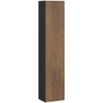 Comad Talia Casella szafka 30x25,5x140 cm boczna wisząca czarna-dąb TALIA CASELLA 80-30-1D