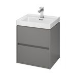 Cersanit Crea szafka 50 cm podumywalkowa wisząca szary mat S924-015