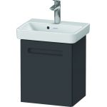 Duravit No.1 szafka 39 cm podumywalkowa wisząca lewa grafit mat N14266L49490000