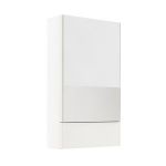 Koło Nova Pro szafka wisząca 85x49,3 cm z lustrem biały połysk 88431-000