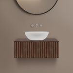 Ksuro 02 szafka 80x46,6x30 cm podumywalkowa wisząca orzech 50003060