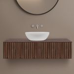 Ksuro 02 szafka 120x46,6x30 cm podumywalkowa wisząca orzech 50005060