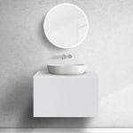 Oltens Lun szafka podumywalkowa 80 cm biały mat 60033000