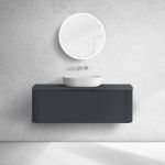 Oltens Hamnes szafka podumywalkowa 120 cm czarny mat 60025300