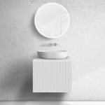 Oltens Lun szafka podumywalkowa 60 cm biały mat 60027000