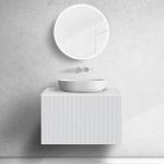 Oltens Lun szafka podumywalkowa 80 cm biały mat 60028000