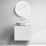 Oltens Lun szafka podumywalkowa 60 cm biały mat 60032000