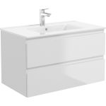 Oltens Vernal umywalka 81x46 cm meblowa prostokątna biała 41206000