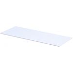 Oristo Uni blat 120 cm naszafkowy biały mat OR00-BU-120-2