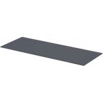 Oristo Uni blat 120 cm naszafkowy grafit połysk OR00-BU-120-5