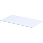 Oristo Uni blat 80 cm naszafkowy biały połysk OR00-BU-80-1