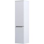 Oristo Silver szafka 35 cm wisząca boczna prawa biały połysk OR33-SB2D-35-1-P