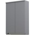 Oristo Silver szafka 50 cm wisząca górna szary mat OR33-SG2D-50-4