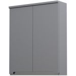 Oristo Silver szafka 60 cm wisząca górna szary mat OR33-SG2D-60-4