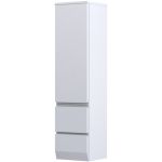 Oristo Brylant szafka 35 cm wisząca boczna prawa biały połysk OR36-SB1D2S-35-1-P