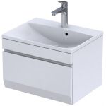 Oristo Horyzont szafka 60 cm podumywalkowa wisząca biały mat OR37-SD1S-60-2