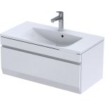 Oristo Horyzont szafka 90 cm podumywalkowa wisząca biały mat OR37-SD1S-90-2