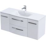 Oristo Wave szafka 120 cm podumywalkowa wisząca biały połysk OR39-SD4S-120-1