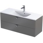 Oristo Siena szafka 120 cm podumywalkowa wisząca ciepły szary mat OR45-SD2S-120-12