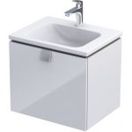 Oristo Bold szafka 60 cm podumywalkowa wisząca biały połysk OR46-SD1S-60-1-SW