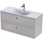 Oristo Montebianco szafka 120 cm podumywalkowa wisząca piaskowy mat OR47-SD2S-120-10