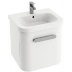 Zestaw umywalka z szafką 55 cm biały Ravak Chrome (XJG01155000, X000000635)