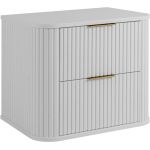 Rodan Elegance szafka z blatem 60,4x41,5x51,7 cm podumywalkowa wisząca biała