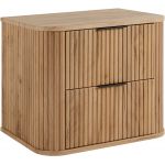 Rodan Elegance szafka z blatem 60,4x41,5x51,7 cm podumywalkowa wisząca dąb