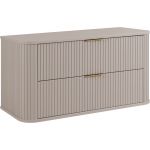 Rodan Elegance szafka z blatem 100,4x41,5x51,7 cm podumywalkowa wisząca beżowa